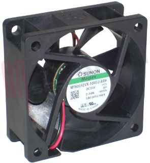 Immagine di VENTOLA ASSIALE 24V DC 60X60X25MM. SUNON ORIGINALE