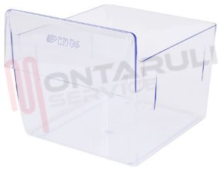 Immagine di CASSETTO VERDURA TRASPARENTE 290X235X180/225MM.