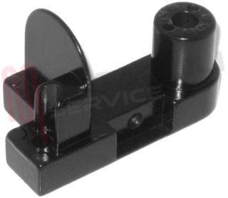 Immagine di CERNIERA COPERCHIO SX NERA ORIGINALE