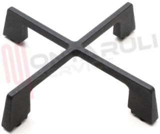 Immagine di GRIGLIA 1 FUOCO GHISA 170X170MM. ELBA ORIGINALE