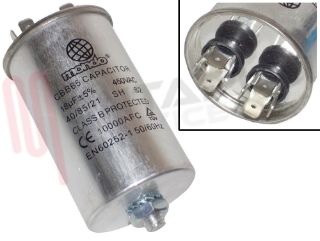Immagine di CONDENSATORE 18UF 450V METALLICO UNIVERSALE