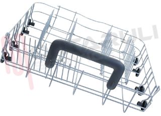 Immagine di CESTO LAVASTOVIGLIE INFERIORE GRIGIO SCURO ORIGINALE