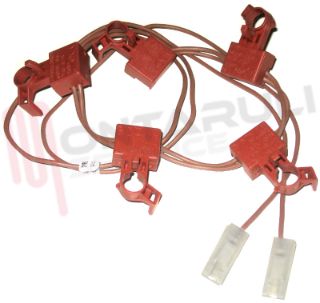 Immagine di ASSIEME 5 MICROINTERRUTTORI WHIRLPOOL IKEA ORIGINALE