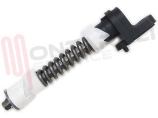 Immagine di CERNIERA COPERCHIO SINISTRA NERA L=109,4MM. ORIGINALE