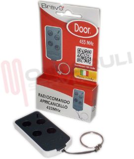 Immagine di TRASMETTITORE 4 CANALI UNIVERSALE AUTOAPPRENDENTE 433MHz