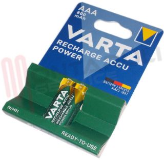 Immagine di BATTERIA 1,2V 800MAH 2PZ MINISTILO AAA RICARICABILE