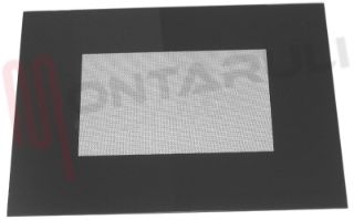 Immagine di VETRO FORNO ALT.418X585MM. NERO ESTERNO SMEG