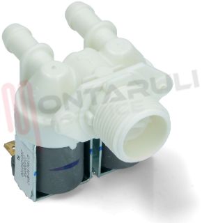 Immagine di ELETTROVALVOLA DOPPIA 2 VIE 180° 220-240V Ø12MM. BITRON