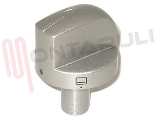 Immagine di MANOPOLA TEMPERATURA FORNO A GAS INOX SILVER ORIGINALE
