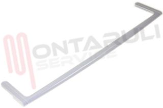 Immagine di PROFILO BIANCO ANTERIORE VETRO COPRIVERDURA L=52CM. ORIG.