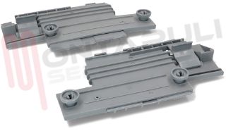Immagine di KIT GRUPPO STAFFA REGOLAZIONE CESTO LATO DX+SX ORIGINALE