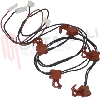 Immagine di ASSIEME 5 MICROINTERRUTTORI SMEG ORIGINALE