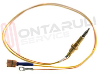 Immagine di TERMOCOPPIA BRUCIATORE ULTRARAPIDO ATTACCO FASTON L=520MM.