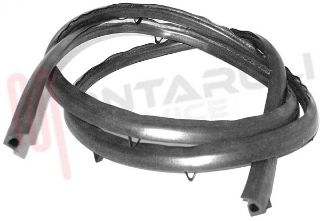 Immagine di GUARNIZIONE PORTA FORNO 3 LATI L=1230MM. 12 MOLLE