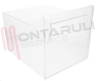 Immagine di CASSETTO VERDURA TRASPARENTE 220X280X180/225MM. NEUTRO 7902