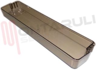 Immagine di MENSOLA LATTINE TRASPARENTE FUME' L=435MM. ORIGINALE