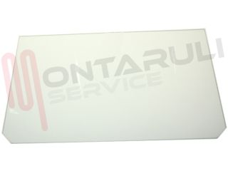 Immagine di RIPIANO IN VETRO 466X292X4MM. (2 SMUSS) ORIGINALE