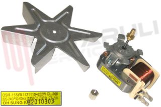 Immagine di MOTOVENTILATORE FORNO 22W 220-240V ORIGINALE