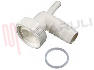 Immagine di RACCORDO 1'' DOPPIO TUBO SCARICO LAVATRICE-ASCIUGATRICE