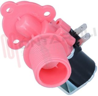 Immagine di ELETTROVALVOLA 1 VIA 180° ROSSA AC 220/240V