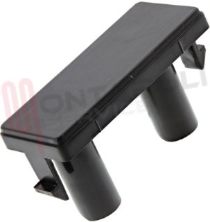 Immagine di TASTO PULSANTE NERO PORTA MICROONDE ORIGINALE