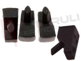 Immagine di GOMMINI PER GRIGLIA P.C. WHIRLPOOL KIT DA 4 PEZZI.