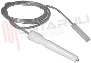 Immagine di CANDELETTA ACCENSIONE BRUCIATORE L=56,7MM. ORIGINALE
