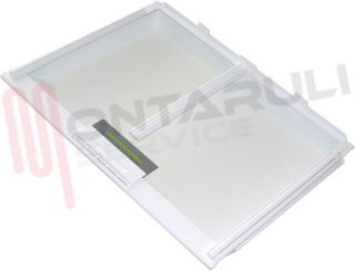 Immagine di RIPIANO IN VETRO COMPLETO 575X435MM. 11020373 ORIGINALE