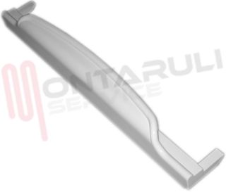Immagine di MANIGLIA PORTA FORNO BIANCA L=430MM.