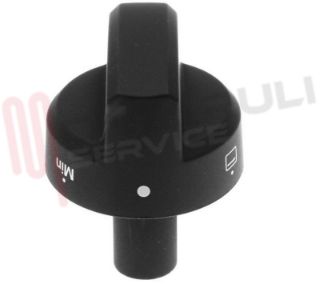 Immagine di MANOPOLA TEMPERATURA FORNO NERA ORIGINALE