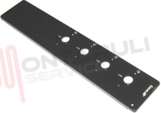 Immagine di FRONTALINO ANTERIORE NERO PIANO COTTURA SMEG ORIGINALE