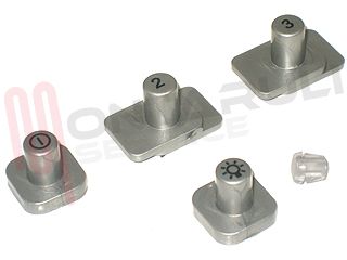 Immagine di KIT 4 TASTI PER CAPPA GRIGIO FABER ORIGINALE