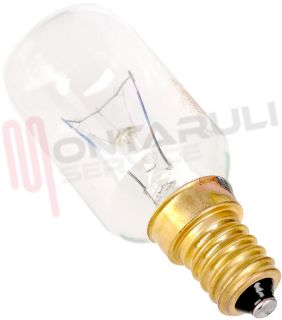 Immagine di LAMPADA FORNO E14 40W 230V 300° TUBOLARE T29