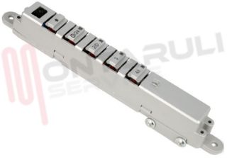 Immagine di GRUPPO COMANDI CAPPA A 5 TASTI GRIGIO FABER