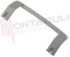 Immagine di MANIGLIA FRIGO SILVER SCURO L=255MM.