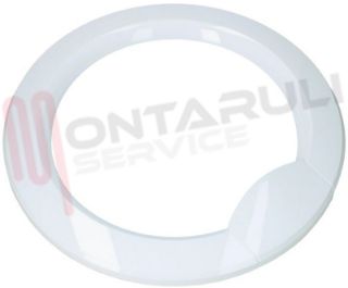 Immagine di CORNICE OBLO' ANTERIORE BIANCA MFS50-8301-005011 ORIGINALE