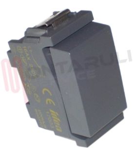 Immagine di DEVIATORE UNIPOLARE 10A GRIGIO RIDOTTO SERIE IDEA