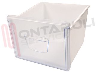 Immagine di CASSETTO VERDURA BIANCO 350X295X215/237MM. ORIGINALE