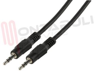 Immagine di CAVO AUDIO JACK MASC. 3,5MM / JACK 3,5MM MASC. MT.1,5 STEREO