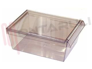 Immagine di CASSETTO VERDURA TRASPARENTE FUME' 230X320X140MM.