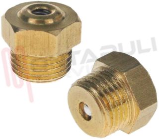 Immagine di VALVOLA SICUREZZA OTTONE UNIVERSALE MOKA