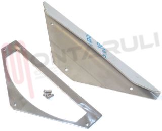 Immagine di MANIGLIA PORTA FRIGO INCASSO METALLIA INOX 255X80MM.