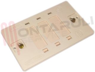 Immagine di SUPPORTO 3 POSTI RETTANGOLARE SERIE GRATTACIELO