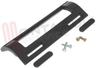 Immagine di MANIGLIA FIRGO CURVA NERA UNIVERSALE L= 20,5CM.