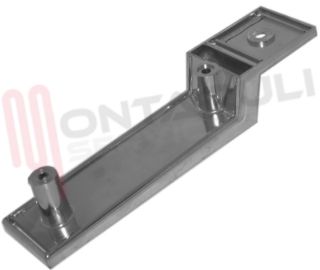 Immagine di MANIGLIA FRIGO CROMATA L=180MM.