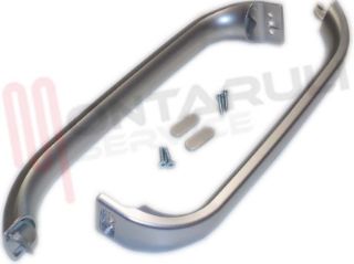 Immagine di MANIGLIA FRIGO SILVER  L=315MM. KIT 2PZ. ORIGINALE
