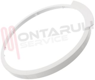 Immagine di CORNICE OBLO' ANELLO ANTERIORE CON MANIGLIA BIANCA ORIGINALE