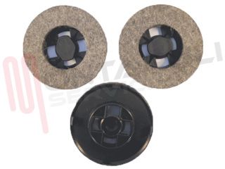 Immagine di SPAZZOLA UNIVERSALE FELTRO LUCIDATRICE KIT PZ.3