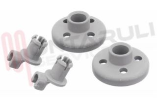 Immagine di KIT RUOTA + PERNO SIEMENS BOSCH 2 PEZZI ORIGINALE