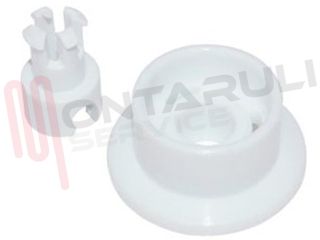 Immagine di KIT RUOTA + PERNO CESTO INFERIORE TIPO GRANDE